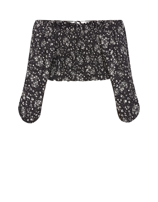 City Chic - Abbie Floral Print Top