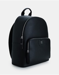 Karl Lagerfeld - K/Monogram Leather Backpack