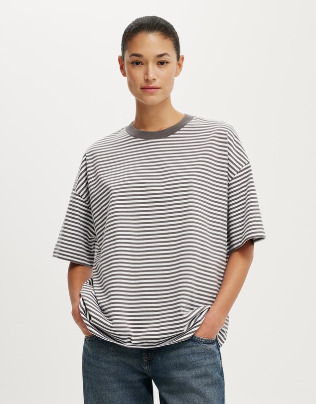Cotton On - Boxy Short Sleeve Tee