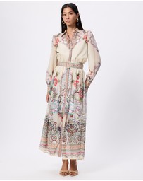 Mossée - Loia Printed Sheer Dress
