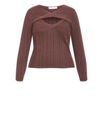 City Chic - Kaleigh Knit Jumper