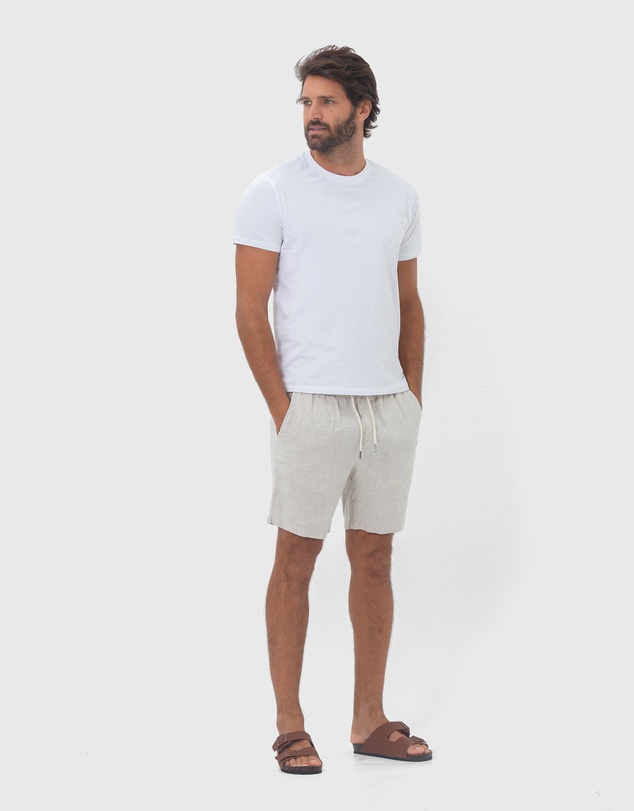 Coast Clothing - Linen Shorts - Sand