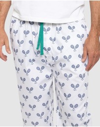 Sant And Abel - Men's Tennis Navy PJ Pants