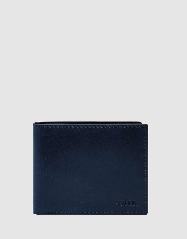Fossil - Derrick Blue Wallet