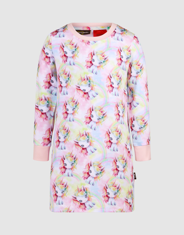 Rock Your Kid - Unicorn Pony Long Sleeve Lily Nightie