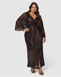 Pink Dusk by Curve Project - Red Carpet Ready Maxi Dress