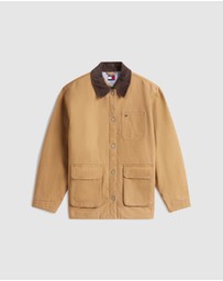Tommy Jeans - Twill Jacket Cord Collar
