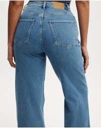 Cotton On - Curvy Stretch Wide Jeans
