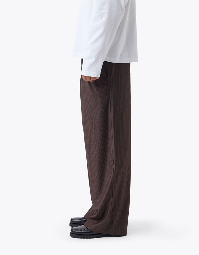 Zanerobe - Pinstripe Mega Pant Choc Stripe
