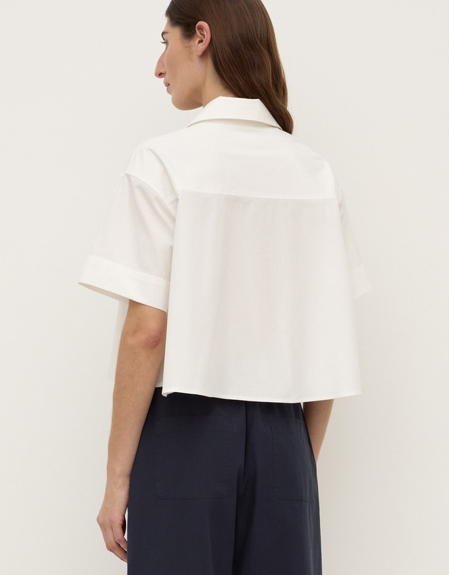 Revibe - Repaired Assembly Label Cotton Womens Shirts S/S