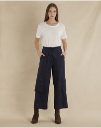 Amelius - Ciel Linen Cargo Pant