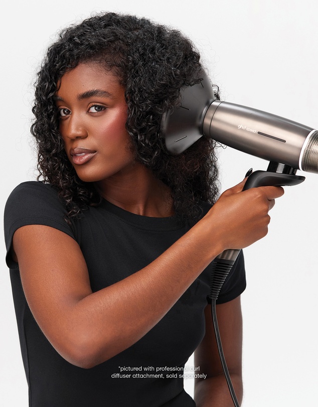 ghd - speed Professional Hair Dryer in Titanium Black