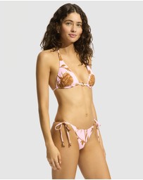 Seafolly - Rococo Tie Side Rio Bikini Bottom