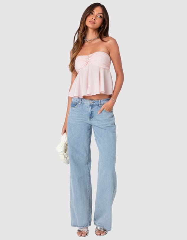 EDIKTED - Starfish Strapless Top