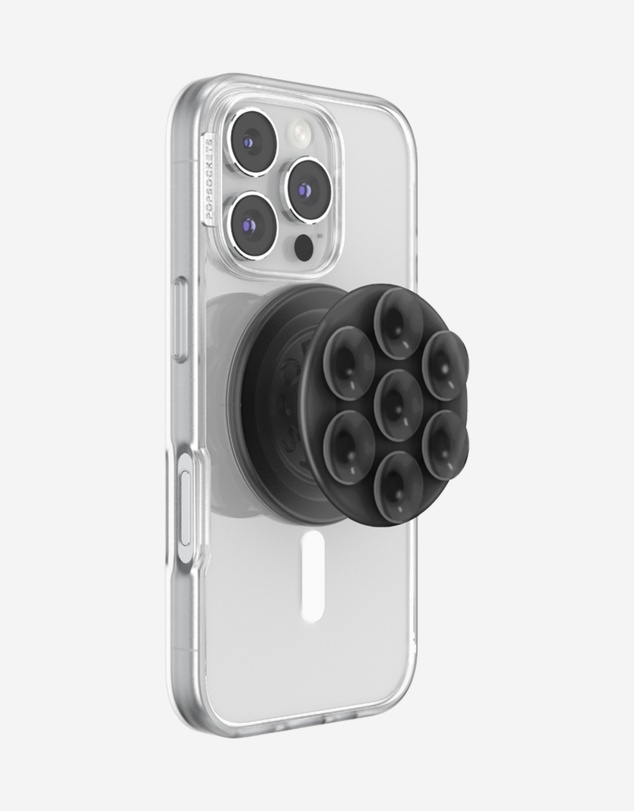 PopSockets - PopGrip SuckUp Suction MagSafe 3in1 Phone Grip Holder Stand