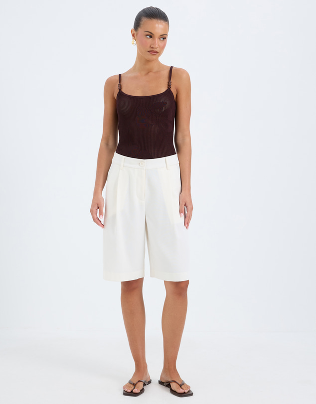 Calli - Ariel Foral Knit Tank