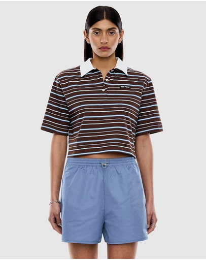 ENA PELLY - Violet Short Sleeve Polo