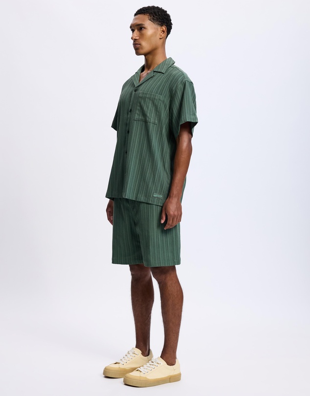 Scotch & Soda - Fave Tonal Striped Regular Fit Bermuda Shorts