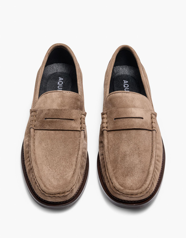 Aquila - Ringo Suede Penny Loafers
