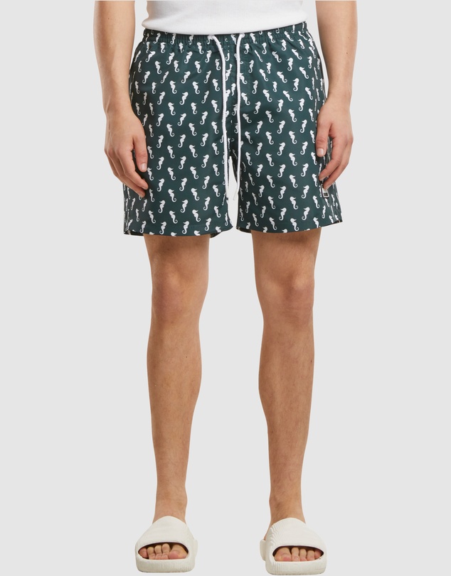 Urban Classics - Pattern Swim Shorts