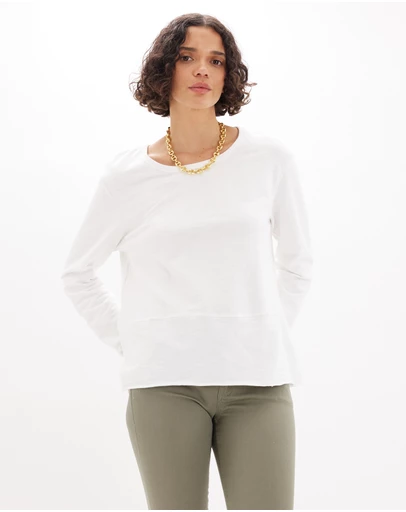 Amelius - Elaine Raw Hem Sweater