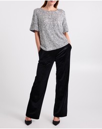 David Lawrence - Phylis Boxy Sequin Tee