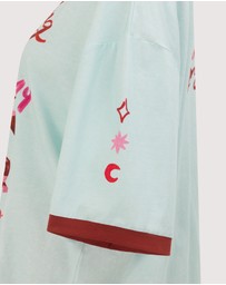 SMWR. by The Somewhere Co - Virgo Astrology Oversized Tee