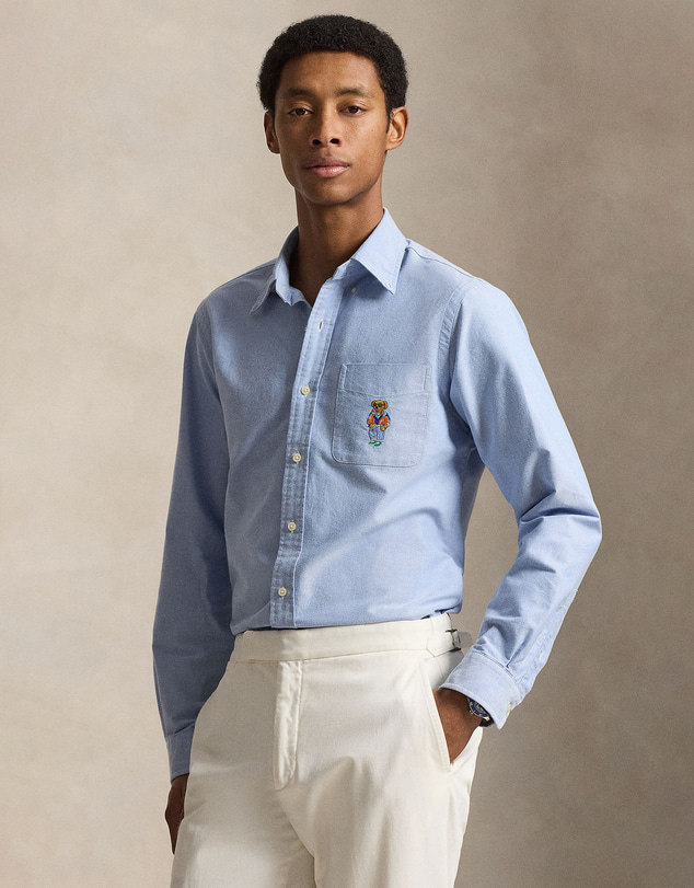 Polo Ralph Lauren - Custom Fit Polo Bear Oxford Shirt