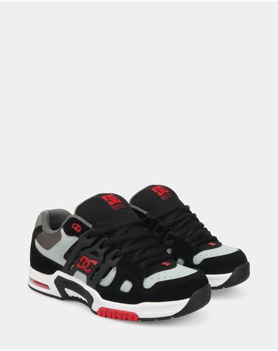 BLACK/GREY/RED