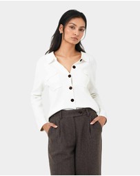 Forcast - Willow Collar Cardigan