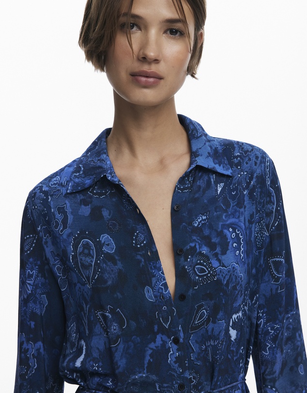 Desigual - Paisley shirt dress