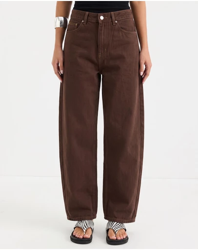 Calli - Cassidy High Rise Barrel Leg Jeans