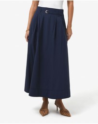 Forcast - Willow Cotton Belted Skirt
