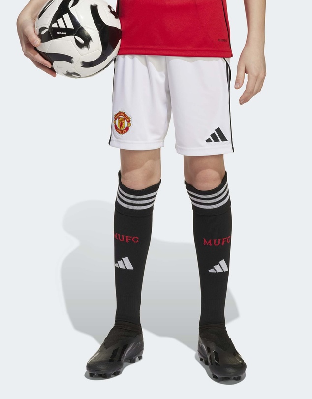 adidas Performance - Manchester United 25/26 Home Football Shorts Kids