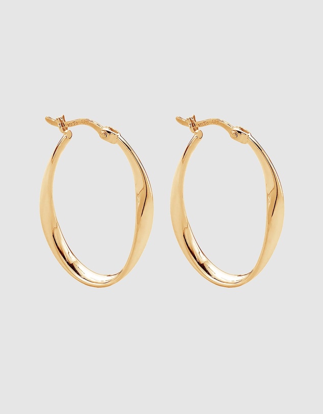 Najo - Cinta Yellow Gold Hoop