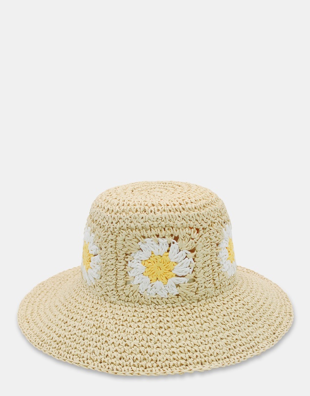Morgan & Taylor - Mini Daisy Crochet Bucket Hat
