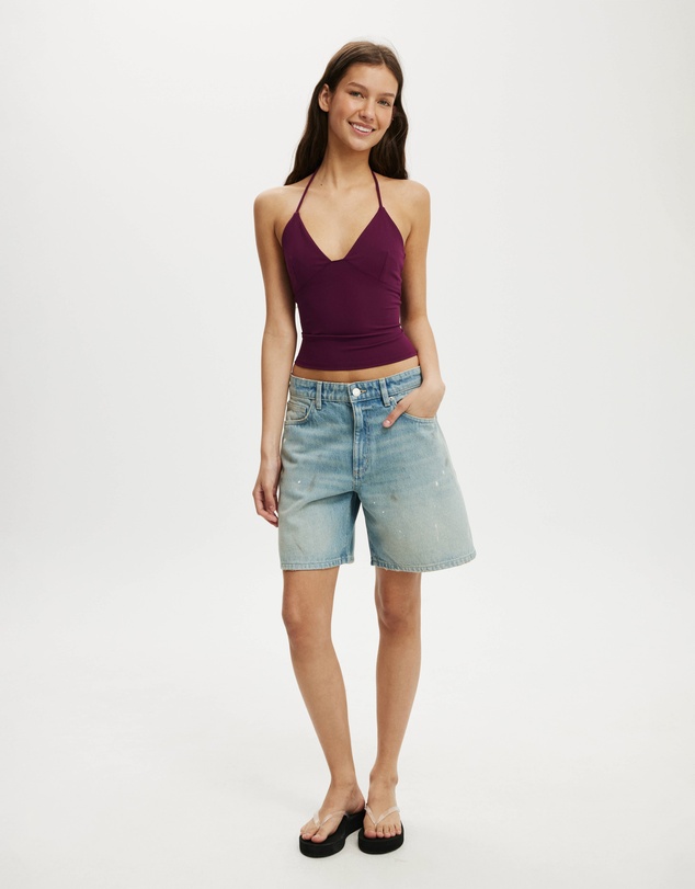 Cotton On - Relaxed Denim Shorts
