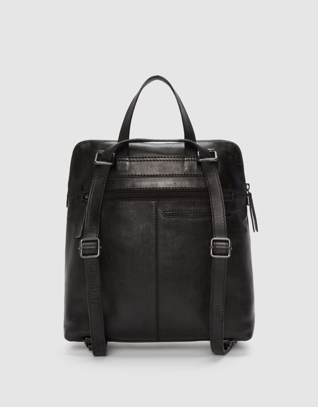 Evity - Maya Leather Convertible Backpack
