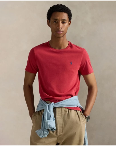 Polo Ralph Lauren - Custom Slim Fit Jersey Crewneck T-Shirt