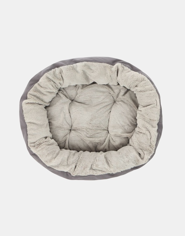 Mog & Bone - 4 Seasons Reversible Circular Dog Bed - Mocha