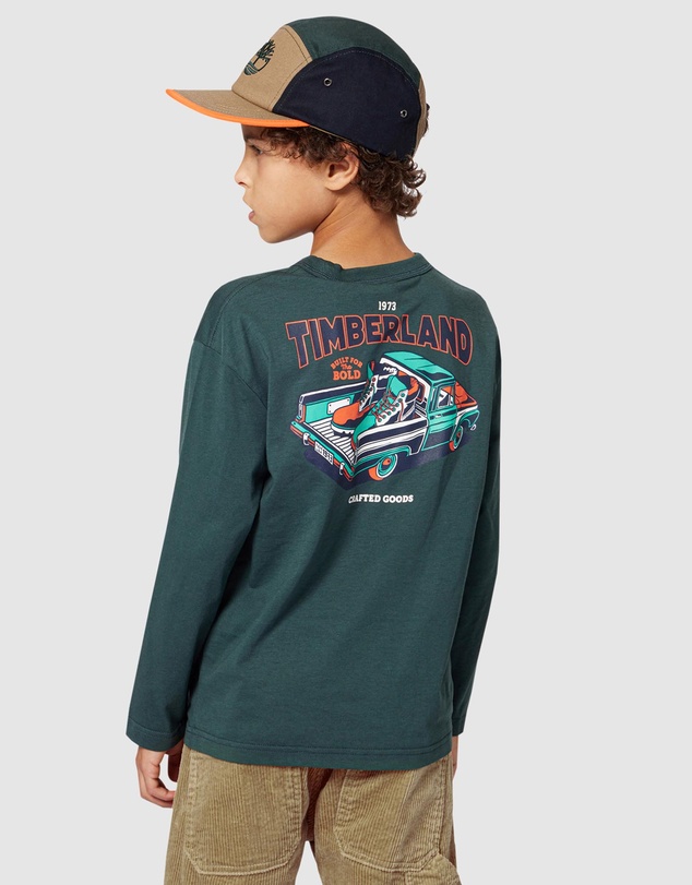 Timberland - Long Sleeve T-Shirt - Kids-Teens