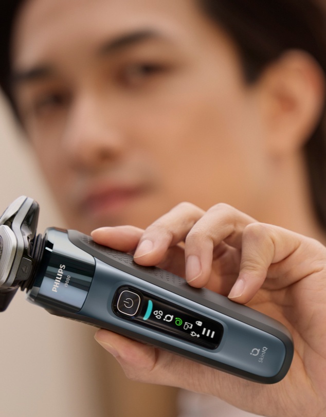 Philips - Philips Series i9000 Electric Shaver Taubenblau