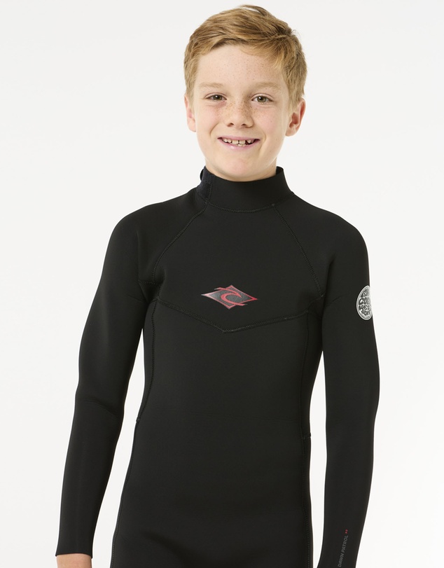Rip Curl - Kids Dawn Patrol 4/3 Back Zip Steamer