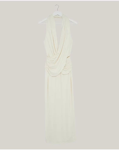 Revibe - Repaired MISHA Cabana Cupro Dress - AU 6
