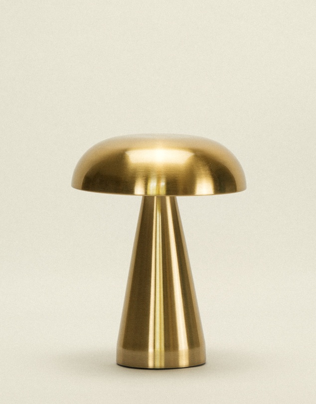 Dennis Did It - Portable Metal Touch Lamp Brassy Gold