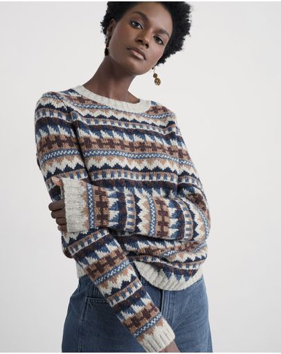 Zig Zag Geo Wicker Shore