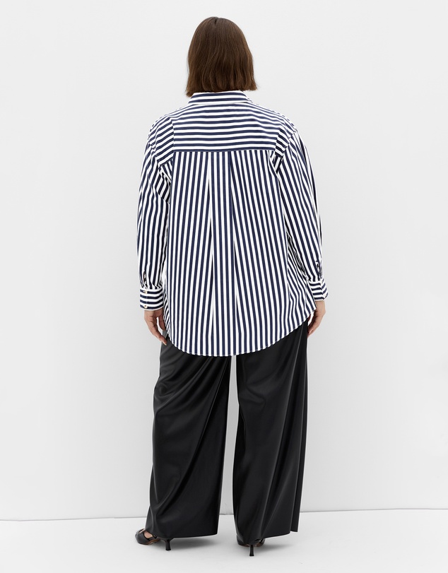 City Chic - Lilia Stripe Cotton Shirt