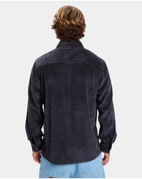 Quiksilver - Mens Venturo Cord Long Sleeve Shirt