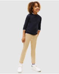 Tommy Hilfiger - Basic Long Sleeve Knit Tee - Kids