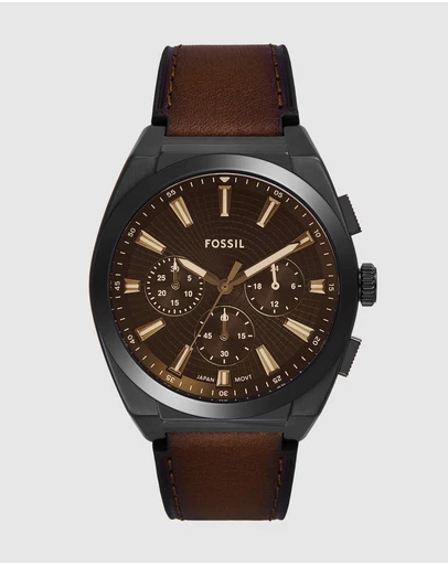 Fossil - Everett Brown Chronograph Watch